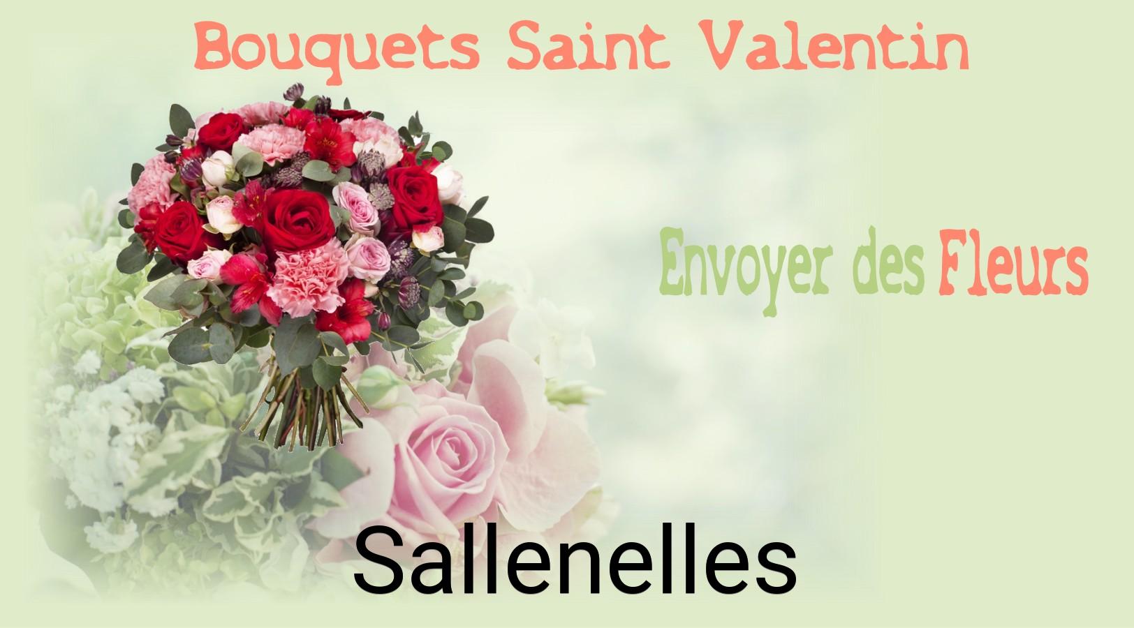 Roses de Saint-Valentin livrées à Sallenelles